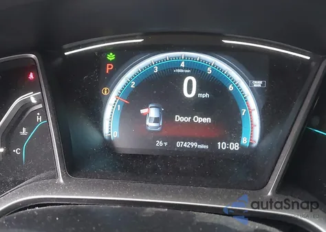 2017 Honda Civic Ex из США, поврежденный, VIN 2HGFC2F74HH503329